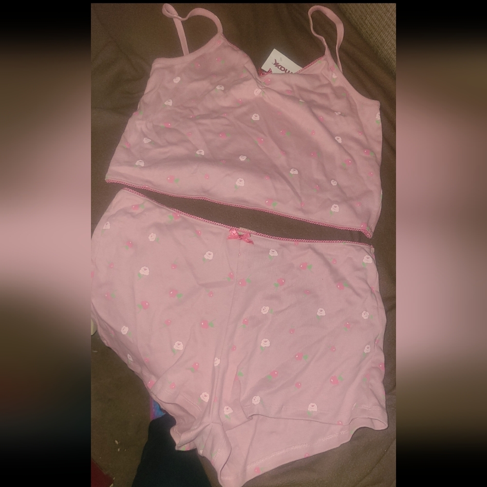 Pink Women's Sleepwear Set